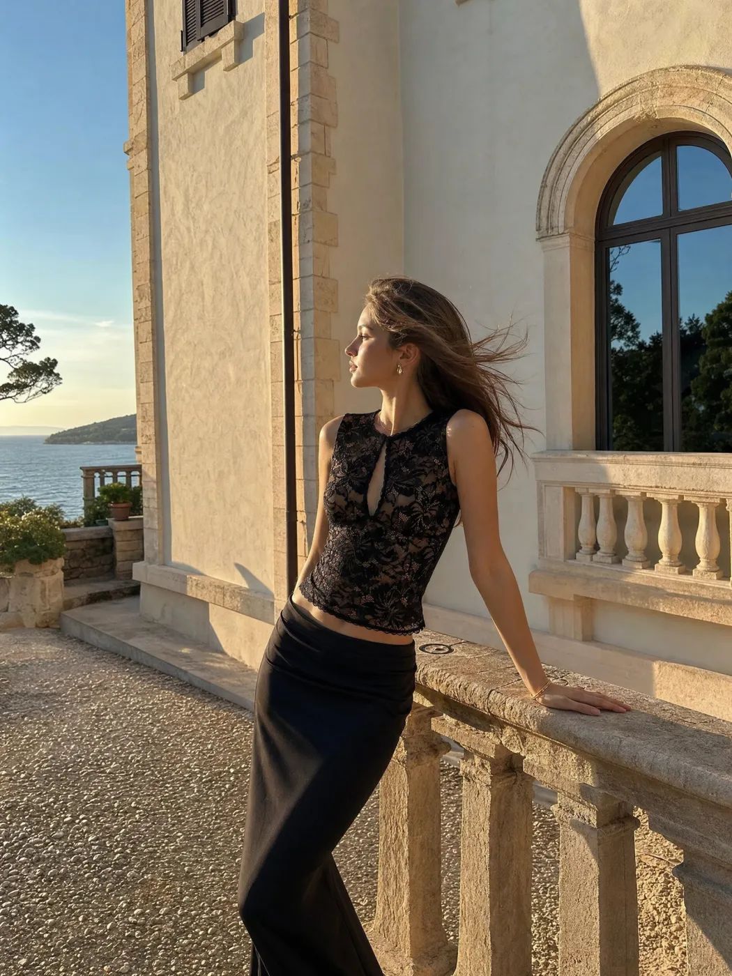 VAYA® Vintage Lace Top