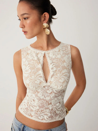 VAYA® Vintage Lace Top
