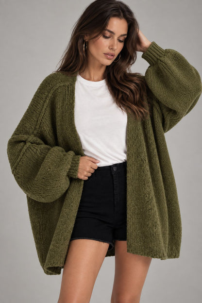 VAYA® Oversized Knit Cardigan