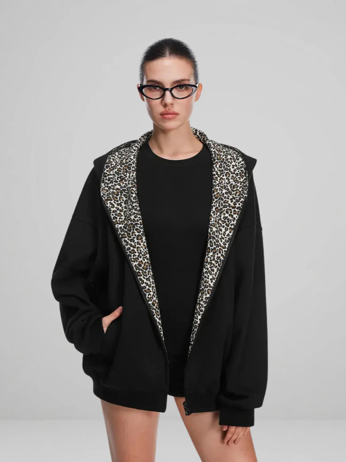 VAYA® Leopard Zip Up